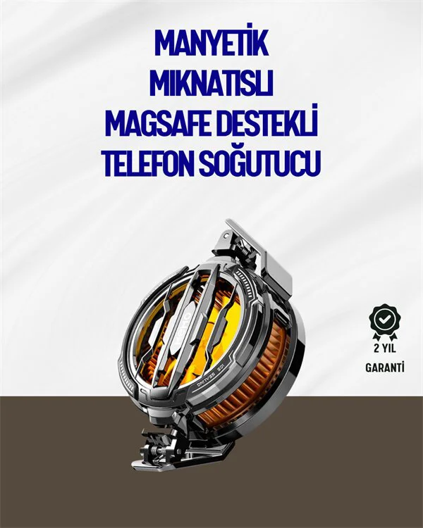 Northcity Mıknatıslı ve Aparatlı Montajlı Soğutucu Fan - Her Ciha