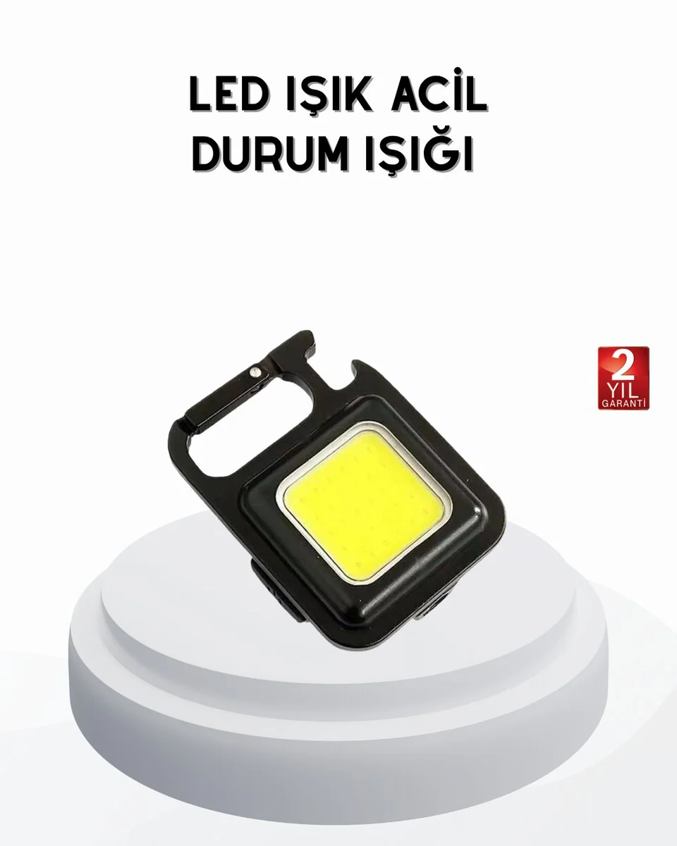 Northcity Mini 800 Lümen LED El Feneri – USB Şarjlı Taşınabilir Ş