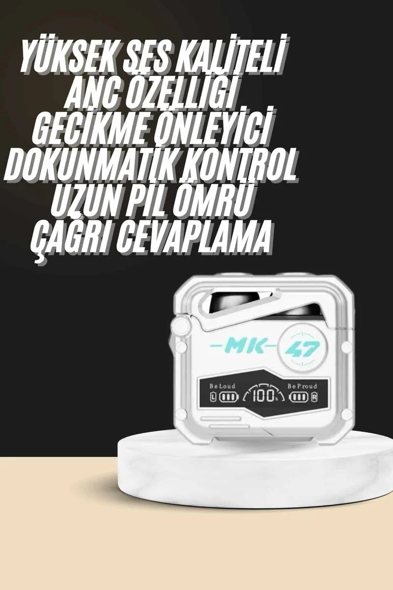 Northcity MK47 Kablosuz Oyun Kulaklığı - Düşük Gecikme, Bluetooth