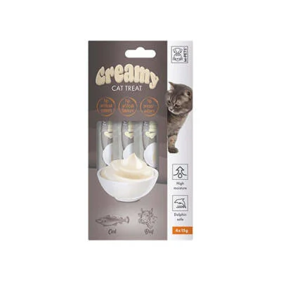 Northcity Morina Balıklı ve Biftekli Krema Kedi Ödül Maması 4x15 Gr
