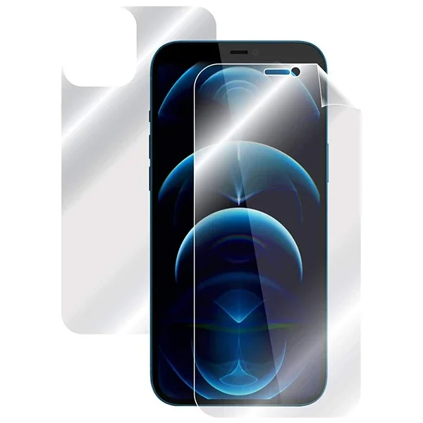 Nano Hidrojel Full Kapak Kılıf iPhone 12 Pro Max 6.7" - Çizilmeye Karşı Ultra İnce Koruyucu Set Nano Hidrojel Full Kapak Kılıf iPhone 12 Pro Max 6.7" - Çizilmeye Karşı Ultra İnce Koruyucu Set