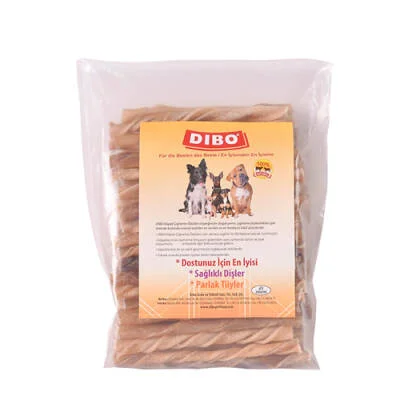 Northcity Natürel Burgu Çiğneme Kemiği Köpek Ödülü 500 Gr - 12 Cm - Sağlıklı Diş Temizliği