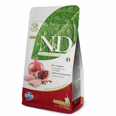 Northcity N&D Prime Kitten Tavuklu Narlı Tahılsız Yavru Kedi Maması 1,5 Kg - Sağlıklı Büyüme ve Gelişim İçin Premium Beslenme