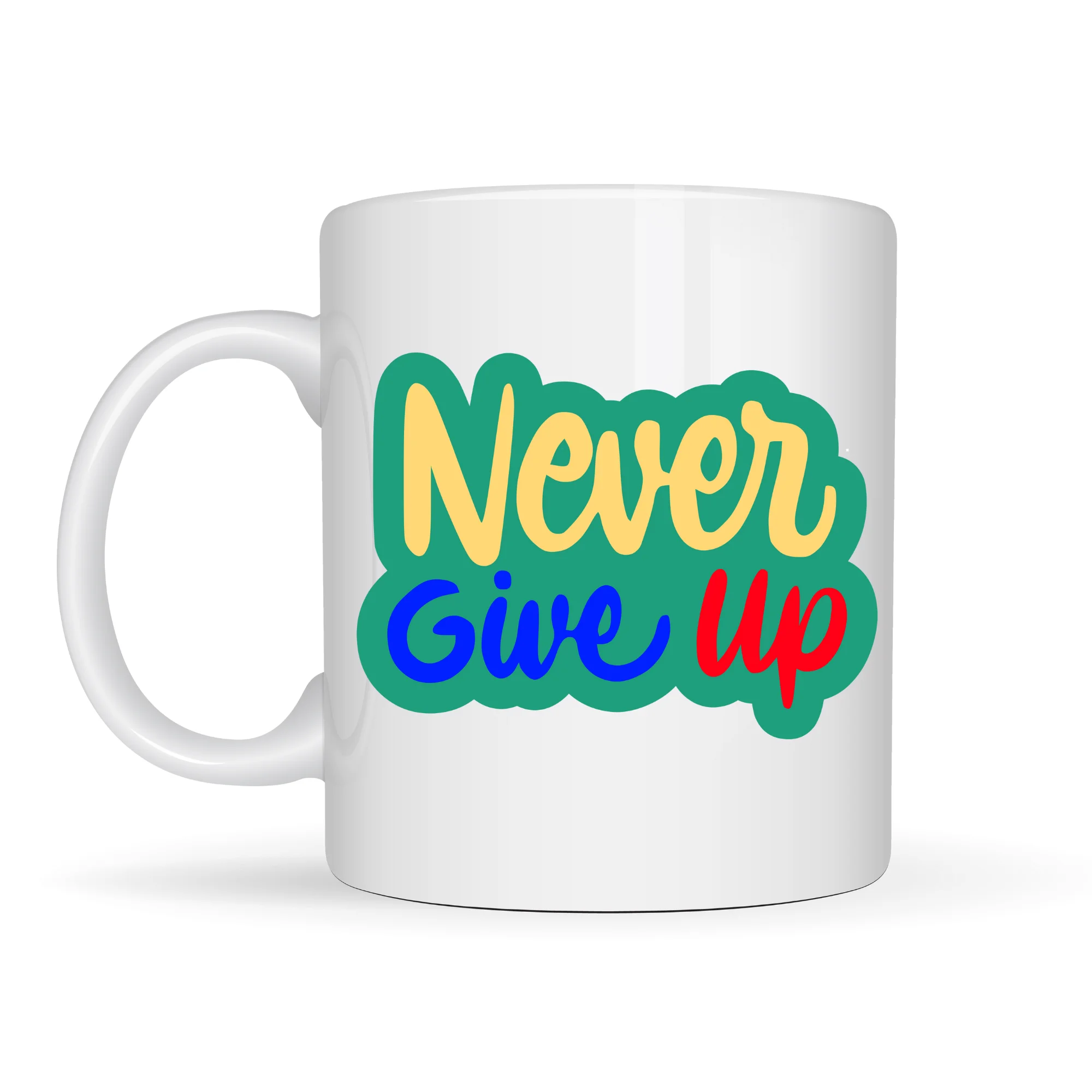Northcity Never Give Up ASLA PES ETME Porselen Kupa Model 145 - M