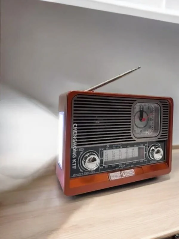 Northcity Nostaljik Radyo 1647 - Bluetooth Piknik Radyosu ve Ev D