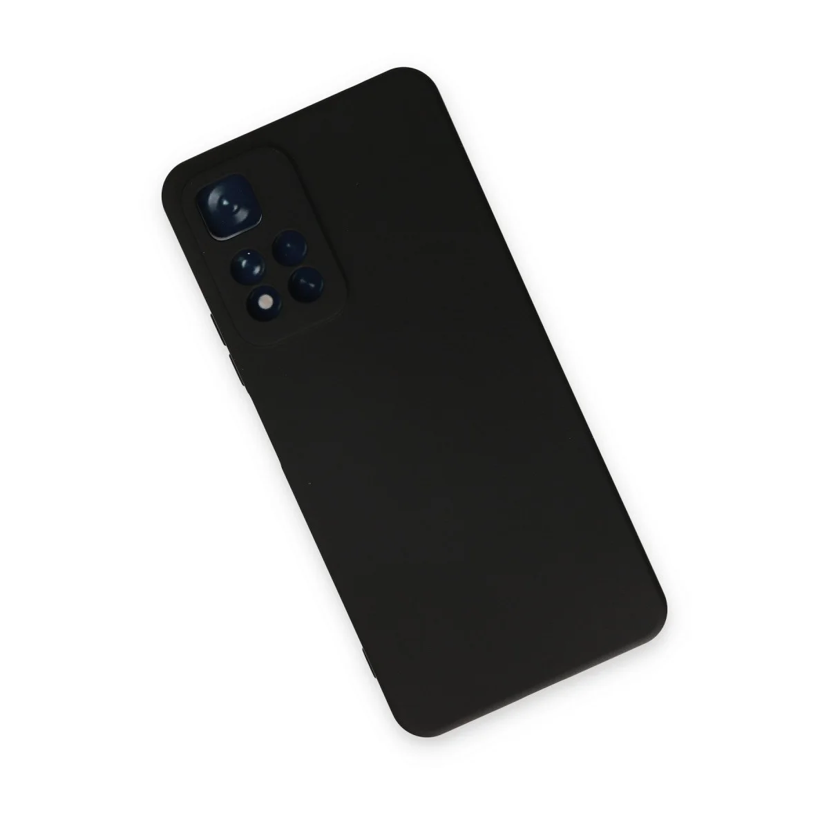 Northcity Note 11 Pro Plus 5G Kadife Silikon Kılıf - Nano İçi Siyah