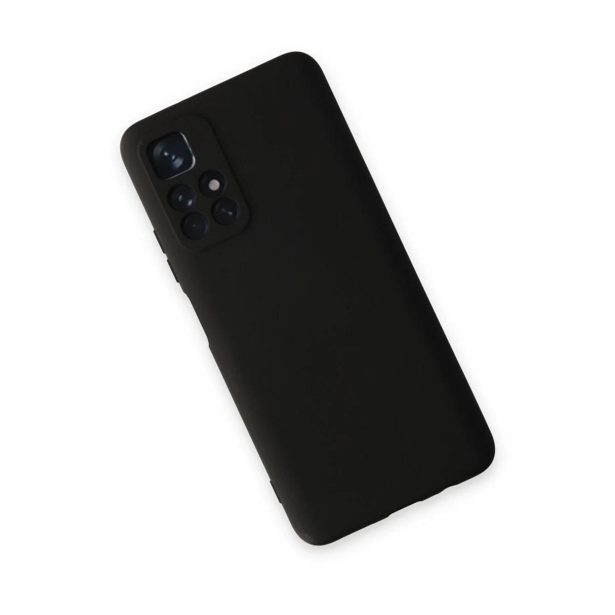 Northcity Note 11T Nano İçi Kadife Silikon Kılıf - Siyah ve Şık Koruma