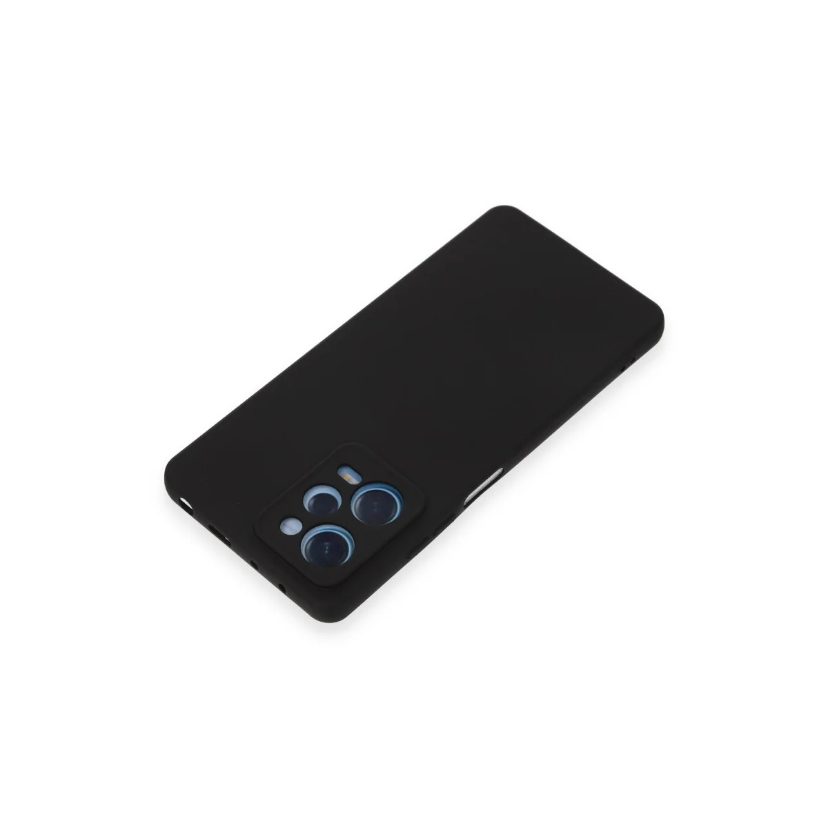 Northcity Note 12 Pro 5G İçi Kadifeli Nano Silikon Kılıf - Siyah