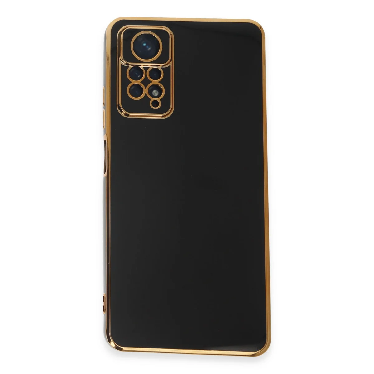 Northcity Note 12 Pro 4G Volet Silikon Kılıf - 7 Renk Seçeneği, Siyah