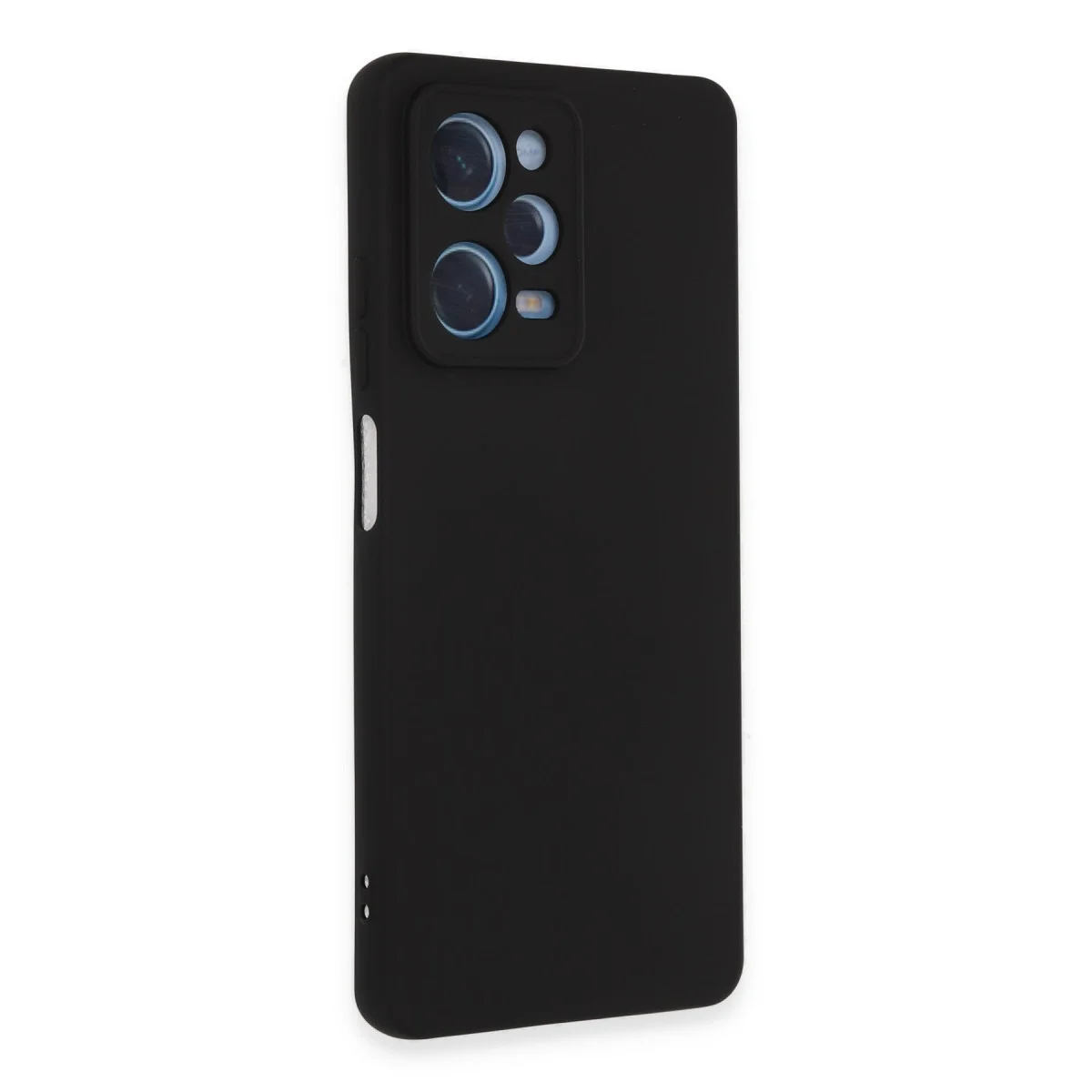 Northcity Note 12 Pro 5G İçi Kadifeli Nano Silikon Kılıf - Siyah