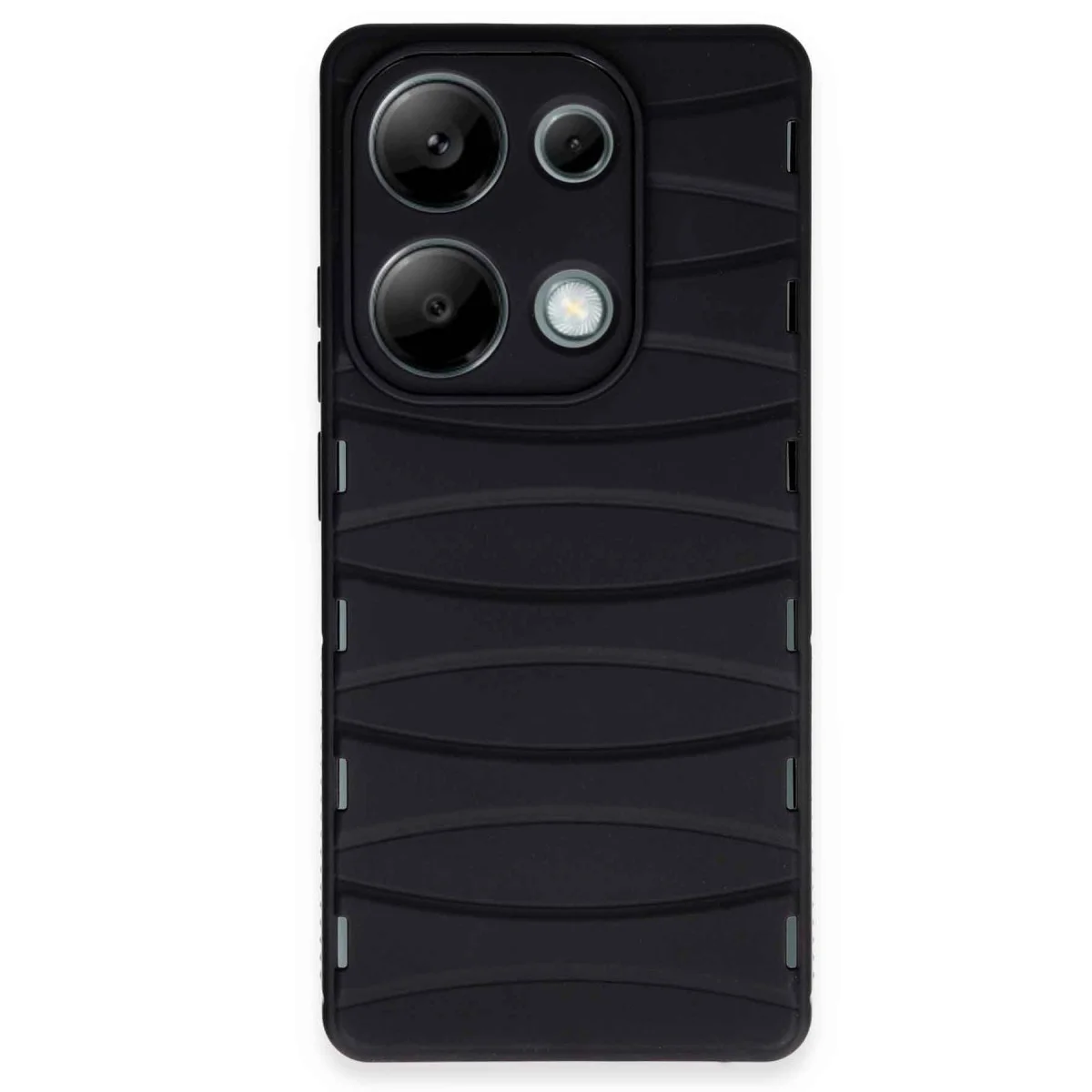 Northcity Note 13 Pro 4G Silikon Kılıf - Bibercas Tasarım, Siyah