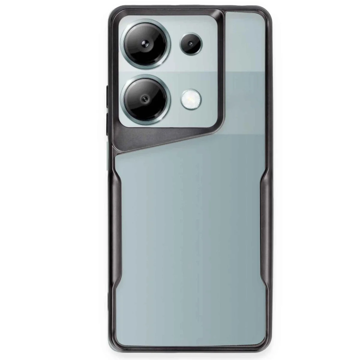 Northcity Note 13 Pro 4G Boyi Silikon Kılıf - Siyah, Minimalist ve Güvenli Koruma