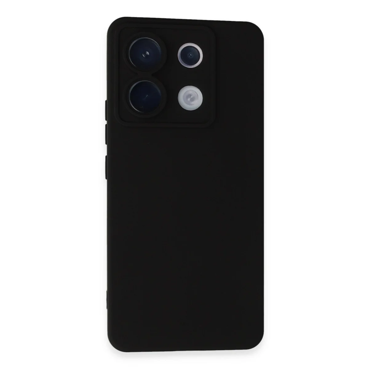 Northcity Note 13 Pro 5G Nano İçi Kadife Silikon Kılıf - Siyah