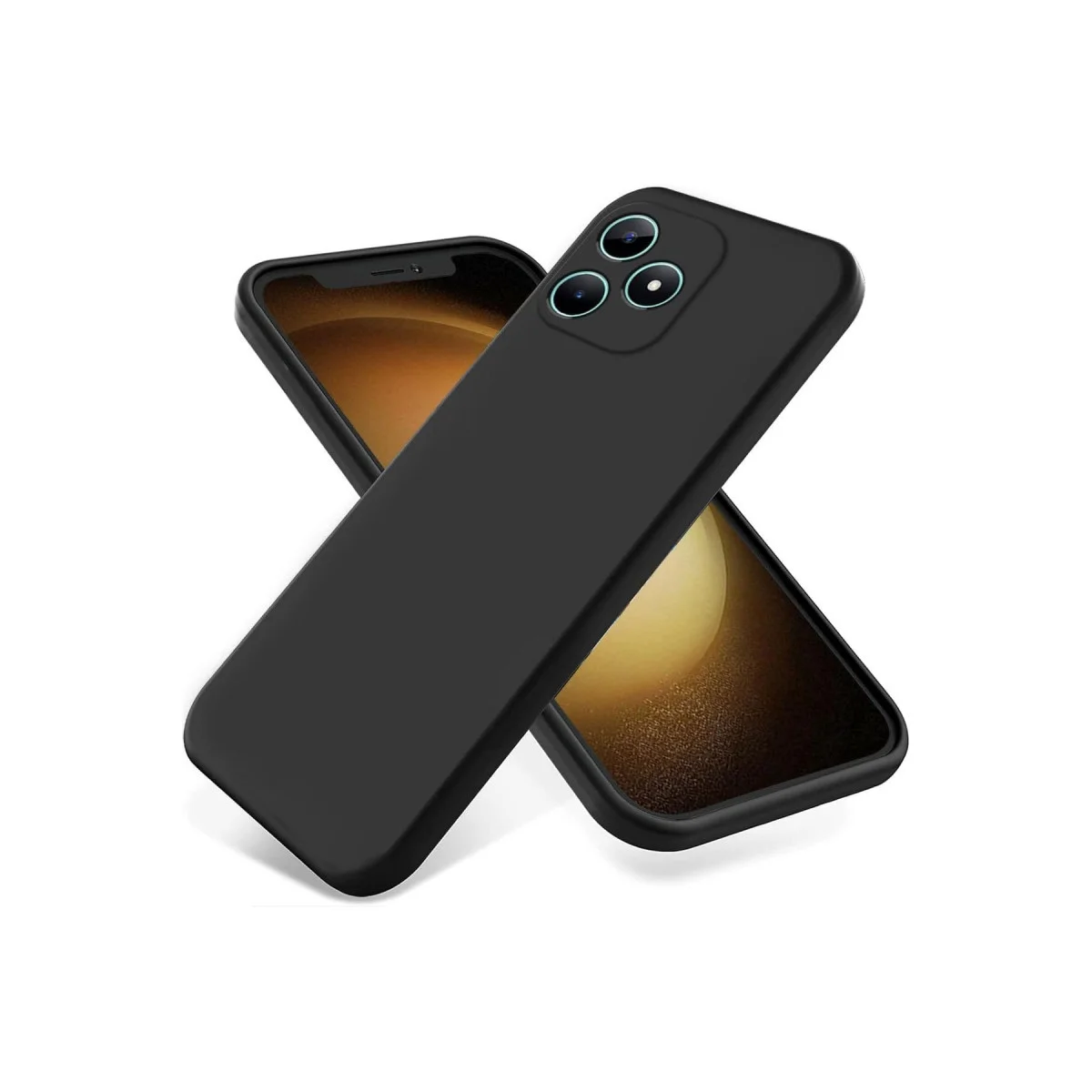 Northcity Note 50 4G First Silikon Kılıf - Siyah, Ultra İnce ve Şık Koruma