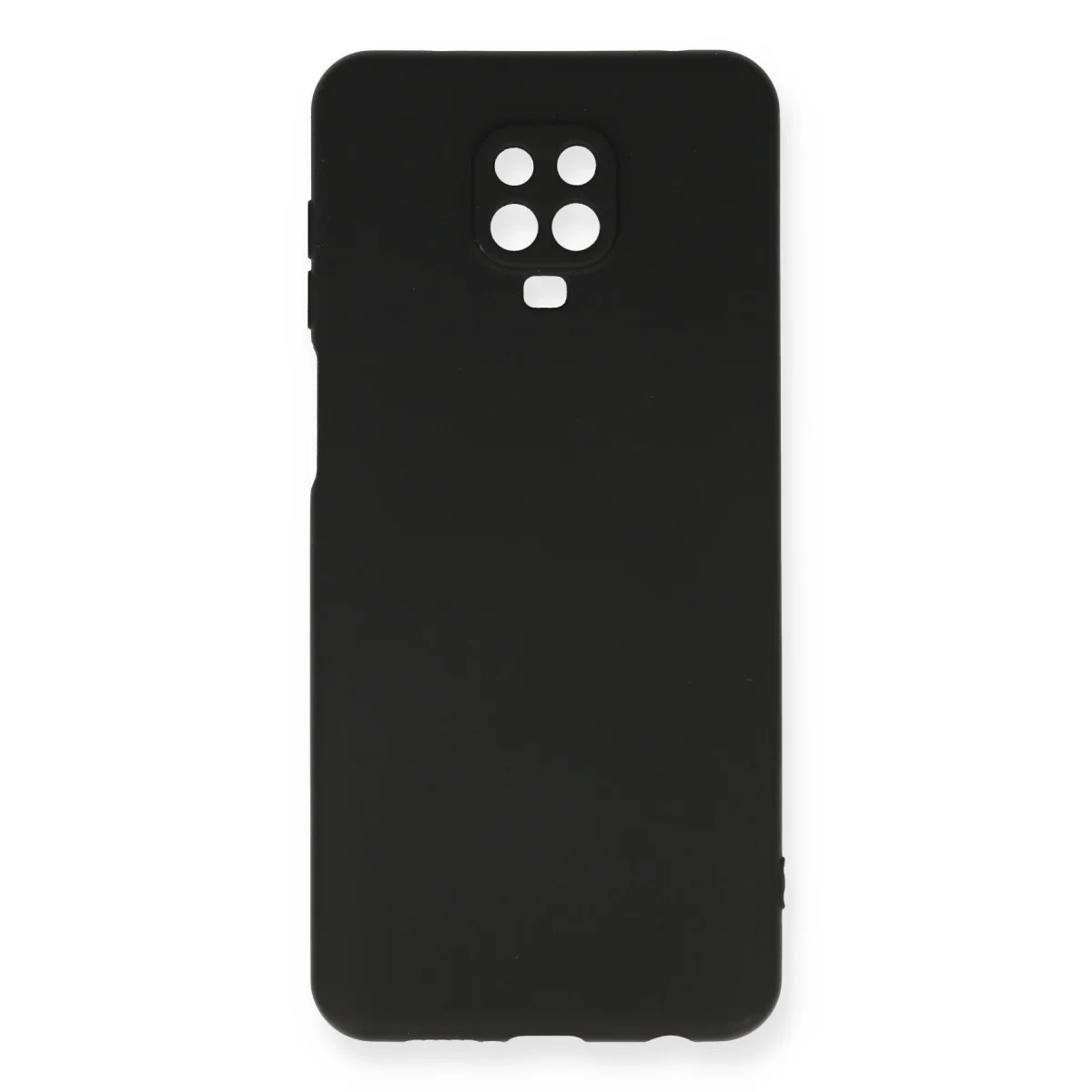 Northcity Note 9 Pro Kılıf - Nano İçi Kadife Silikon - Siyah