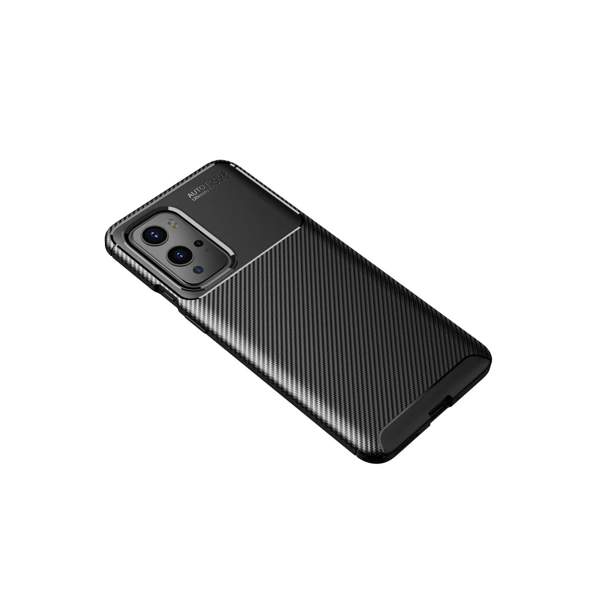 Northcity OnePlus 9 Pro Karbon Fiber Kılıf - Siyah Auto Focus Serisi
