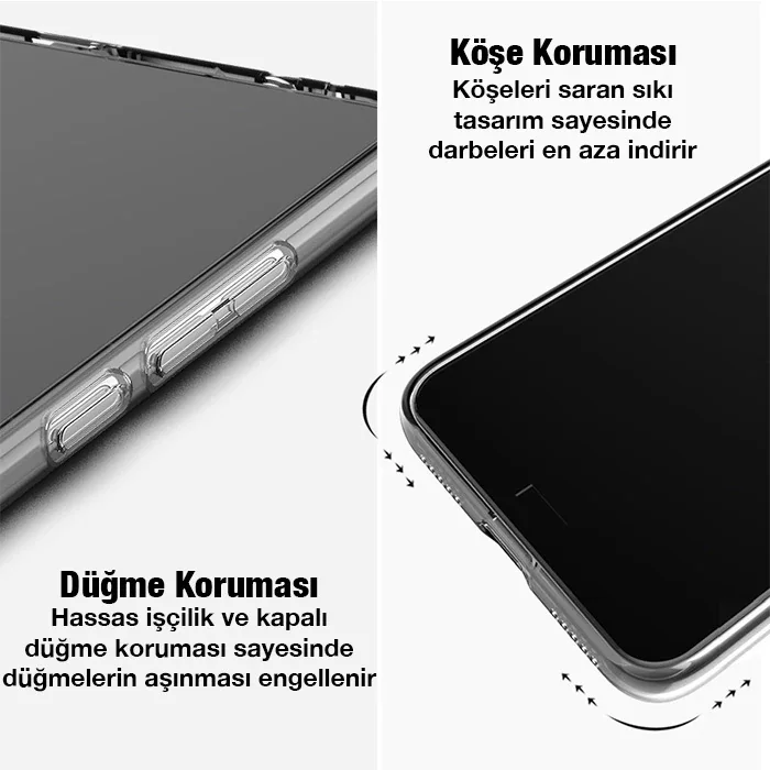 OPPO Find X3 NEO Kılıfı - Kamera Korumalı Ultra İnce Şeffaf Silikon Telefon Kılıfı