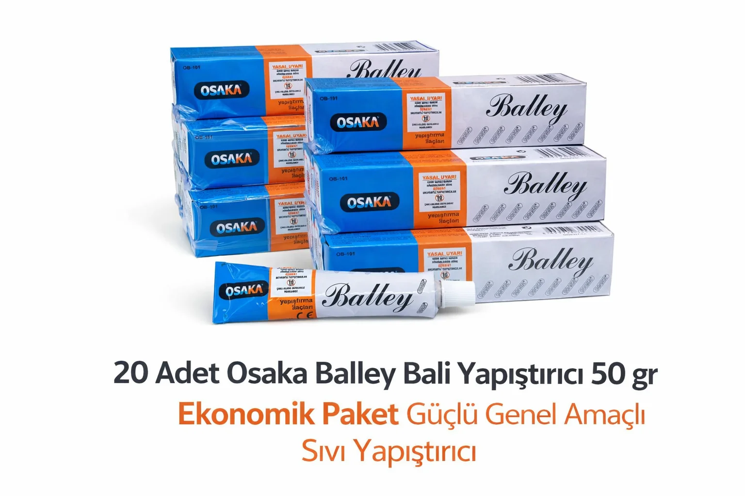 Northcity Osaka Bali Yapıştırıcı 50gr x 20 Adet Ekonomik Paket - 