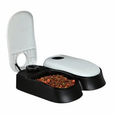Northcity Otomatik Mama Kabı Tx2 2x300 Ml - Kedi ve Köpek İçin Ak