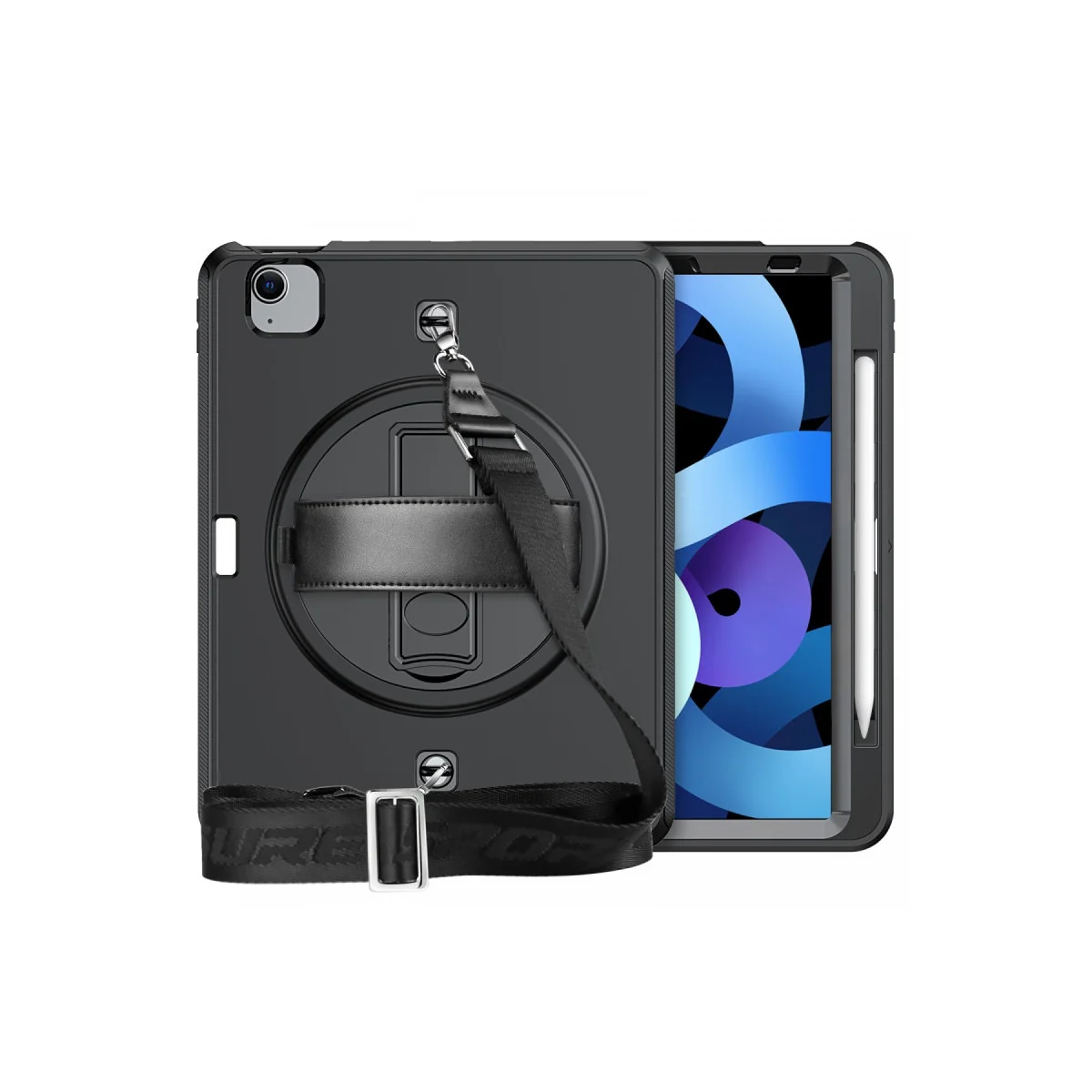 Northcity Otterbox Strap-C Tablet Kılıf - iPad Pro 11 (2020) Siyah