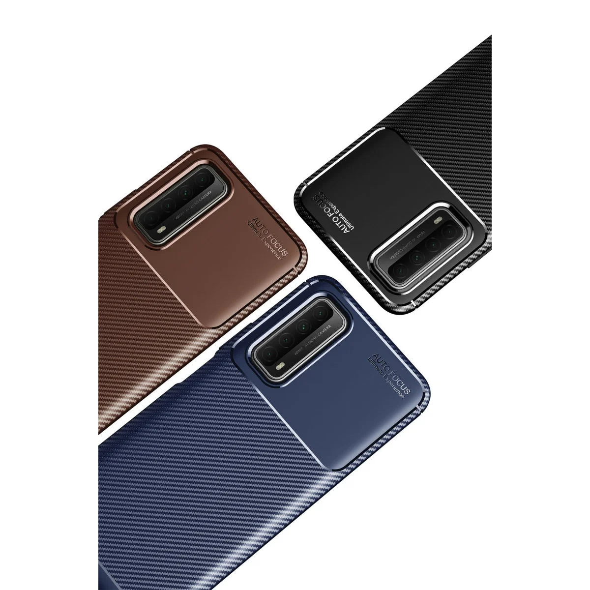 Northcity P Smart 2021 Karbon Kılıf Auto Focus - Siyah