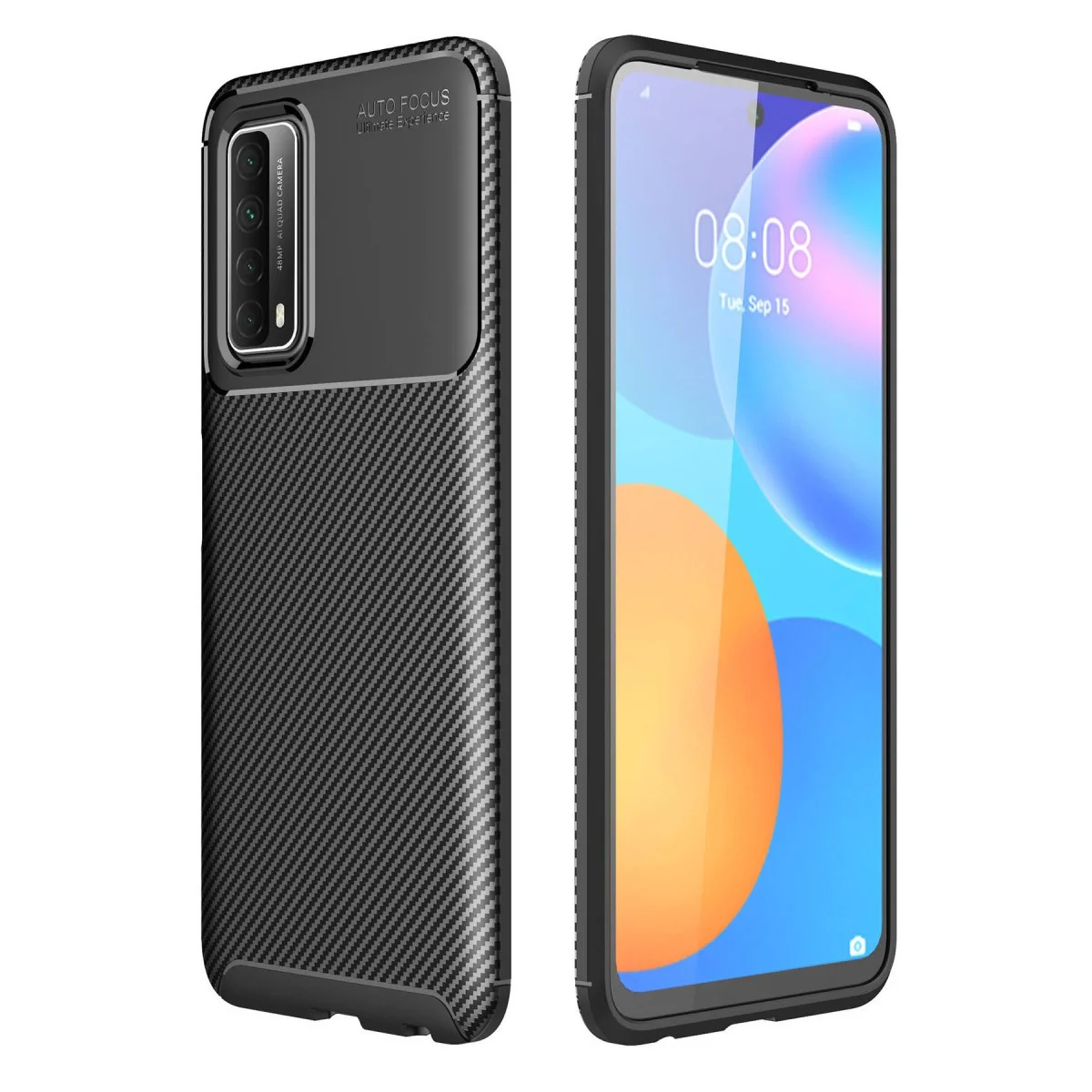 Northcity P Smart 2021 Karbon Kılıf Auto Focus - Siyah
