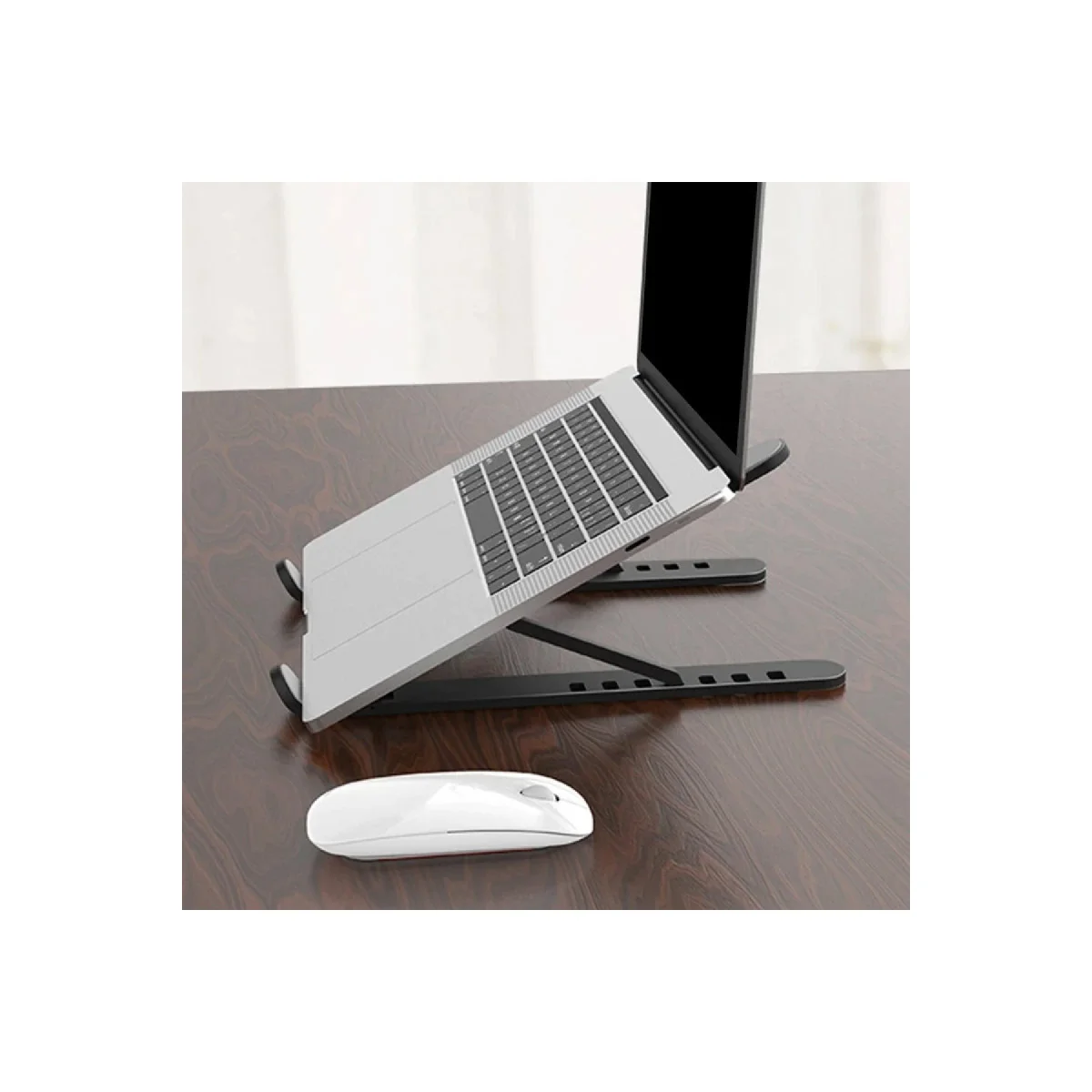 Northcity P1 ABS Laptop Standı Siyah - Ergonomik ve Katlanabilir Çalışma Masası