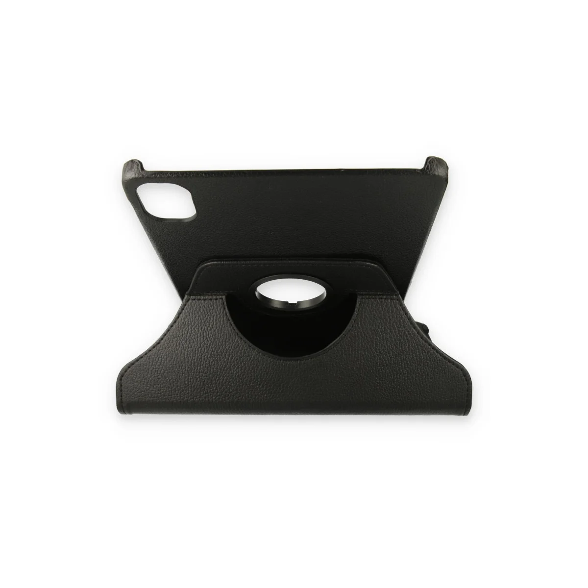Northcity Pad 6 Kılıf 360 Dönüş Tablet Deri Kılıf - Siyah (Tam Koruma ve Esnek Stand)