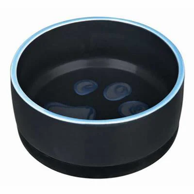 Northcity Pati Desenli Seramik Köpek Mama Su Kabı 0,75 Lt 16 Cm -