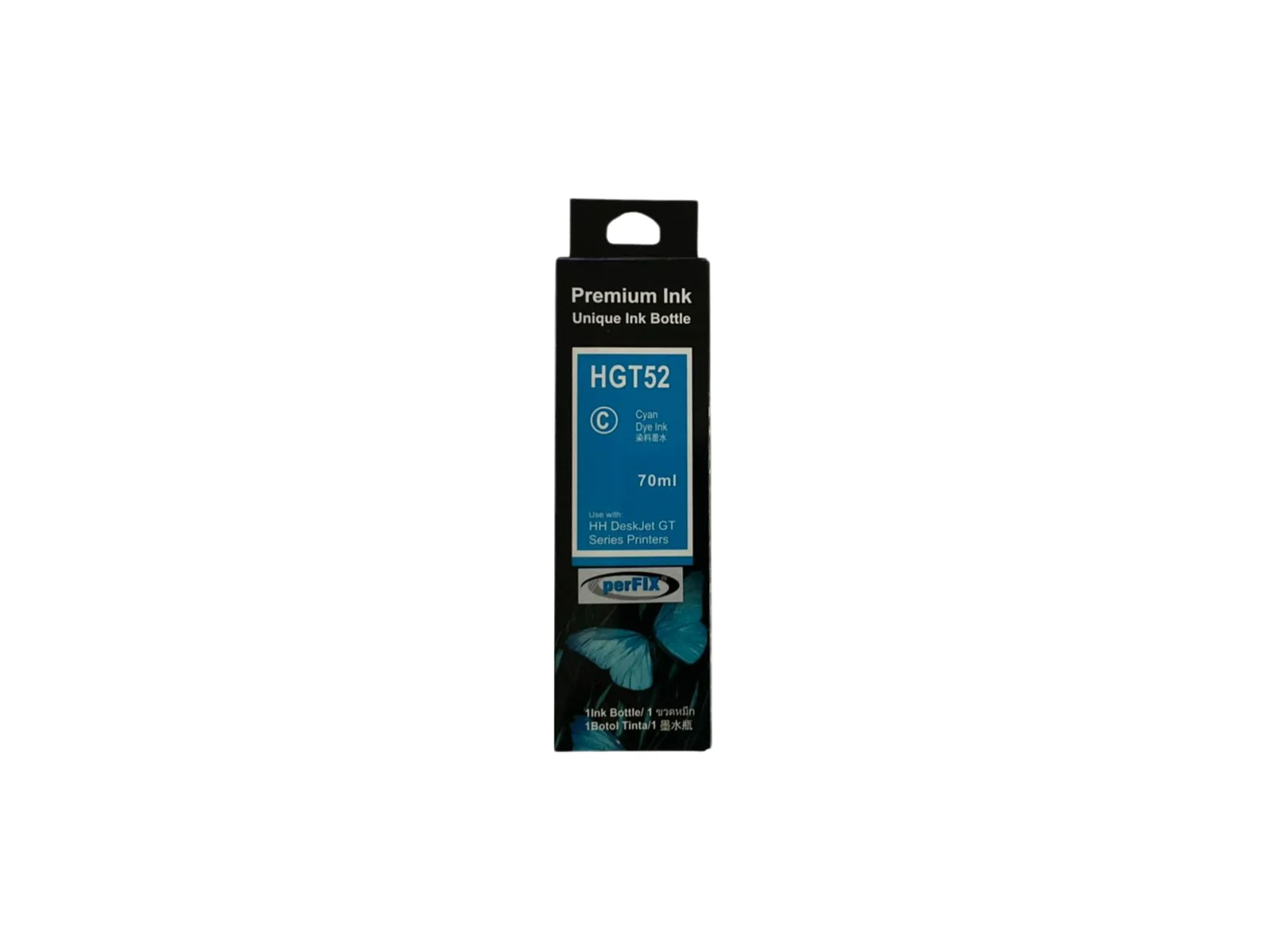 Northcity perFIX Hp GT52C Mavi Moh54A Şişeli Mürekkep 70ml - Yüks