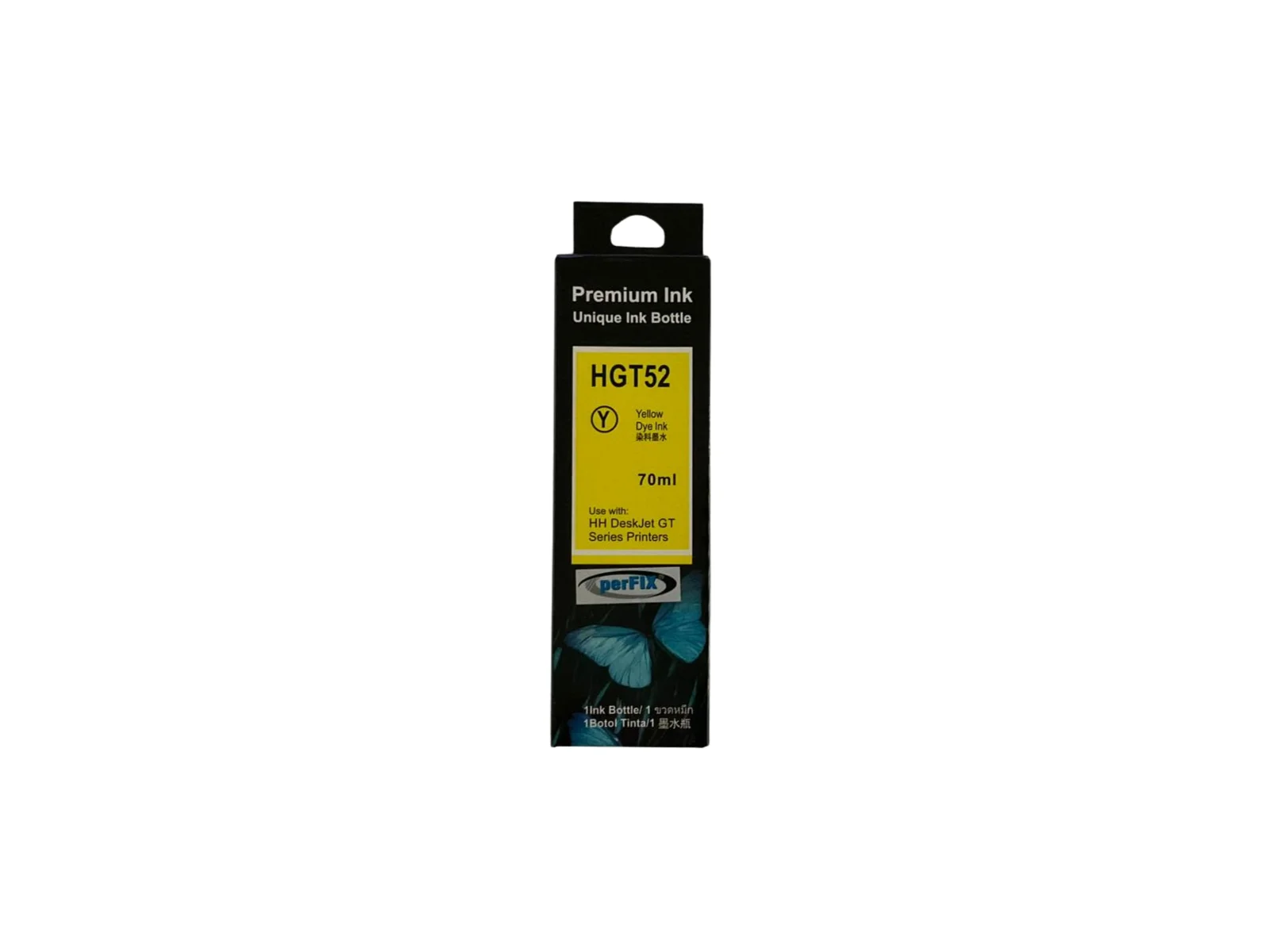 Northcity perFIX Hp GT52Y Sarı Moh56A Şişeli Mürekkep 70ml - Yüks