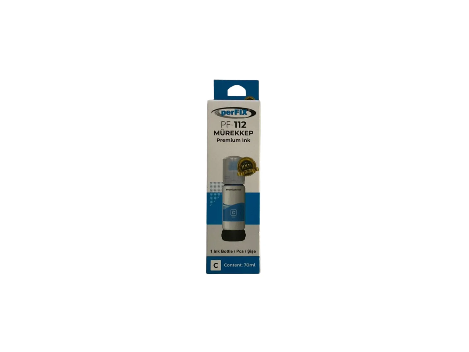 Northcity perFIX PF T112C Mavi Şişeli Mürekkep 70 ml - Yüksek Kal