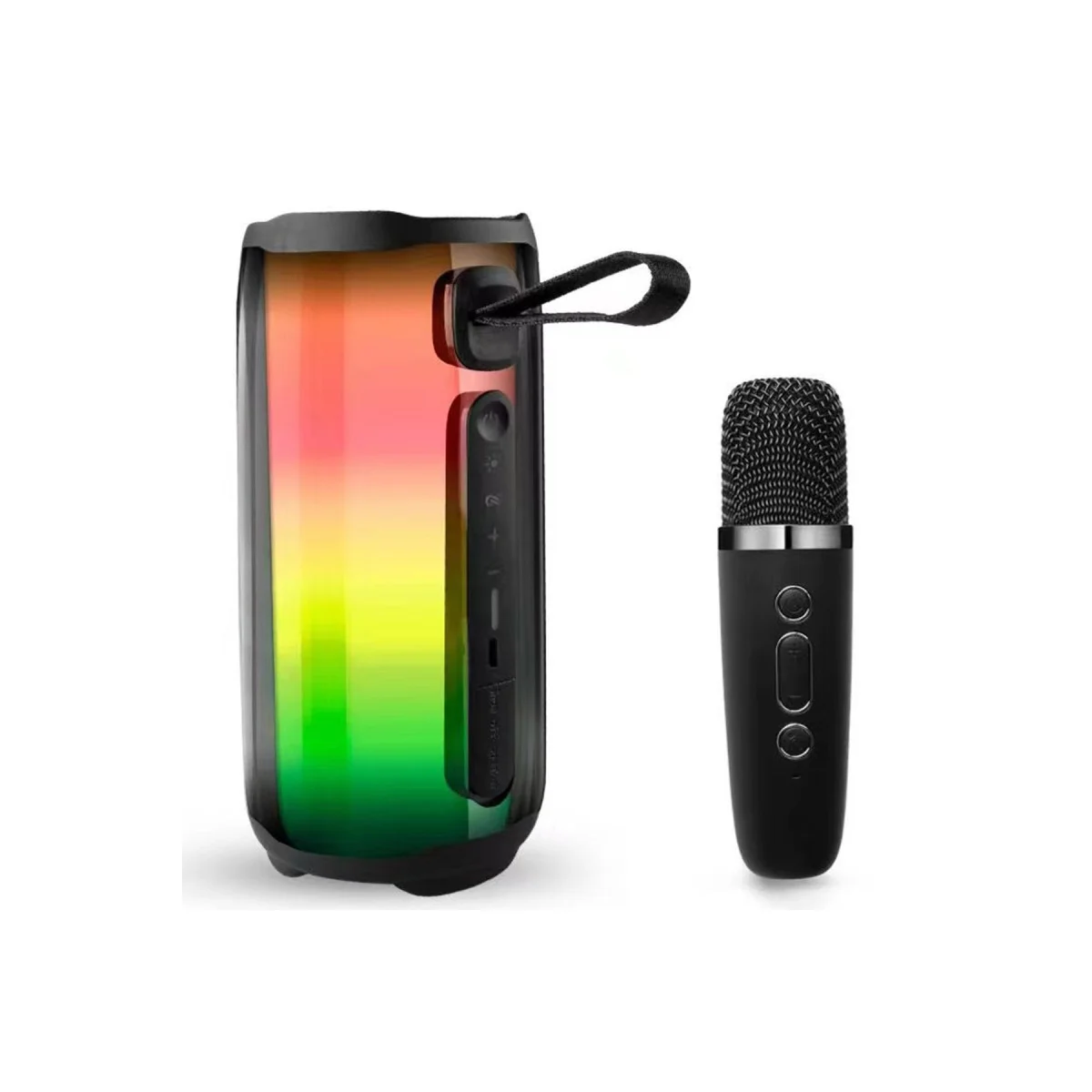 Northcity Pluse 5 Mikrofonlu RGB Kablosuz Hoparlör - Siyah