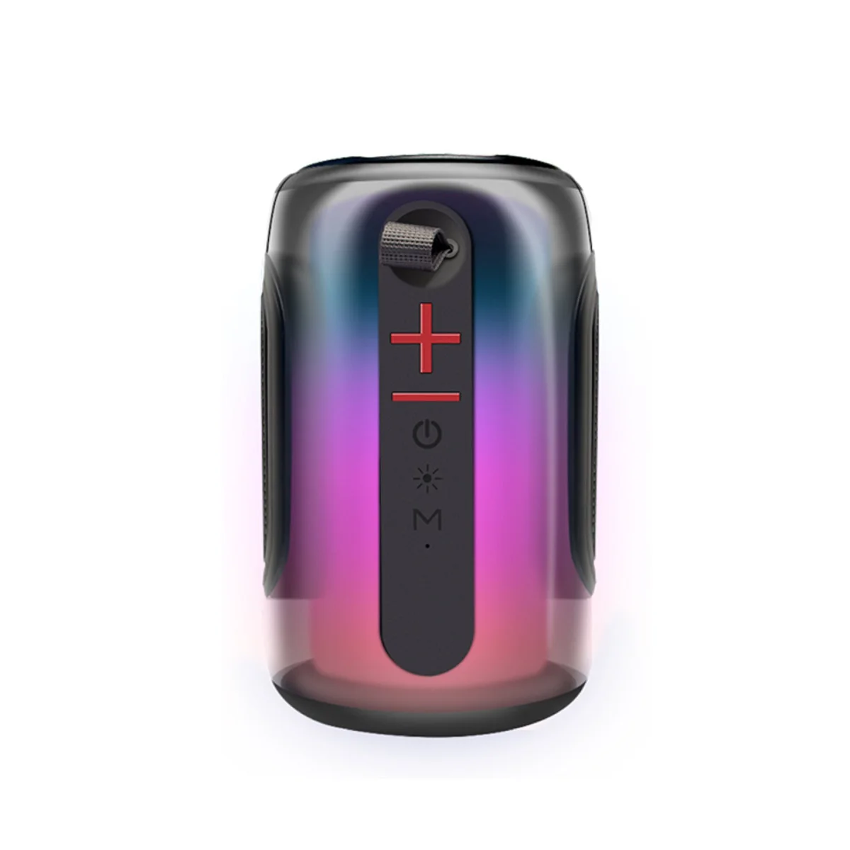 Northcity Pluse 8 RGB Kablosuz Hoparlör Siyah - Bluetooth 5.0 ve Karaoke Özellikli