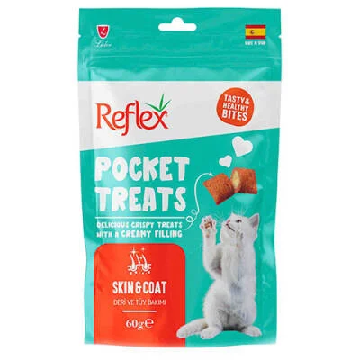 Northcity Pocket Treats Deri ve Tüy Bakımı Yetişkin Kedi Ödül Maması 60 Gr