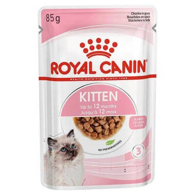 Northcity Pouch Kitten Gravy Yavru Kedi Soslu Konservesi 12 Adet 85 Gr - Sağlıklı Büyüme İçin En İyi Seçim