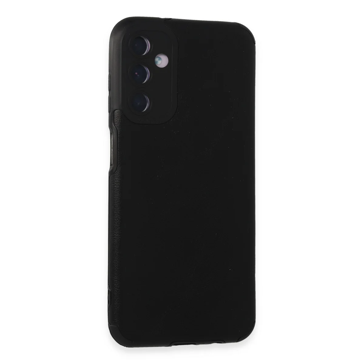 Northcity Premium Galaxy M14 5G Deri Silikon Kılıf - Siyah