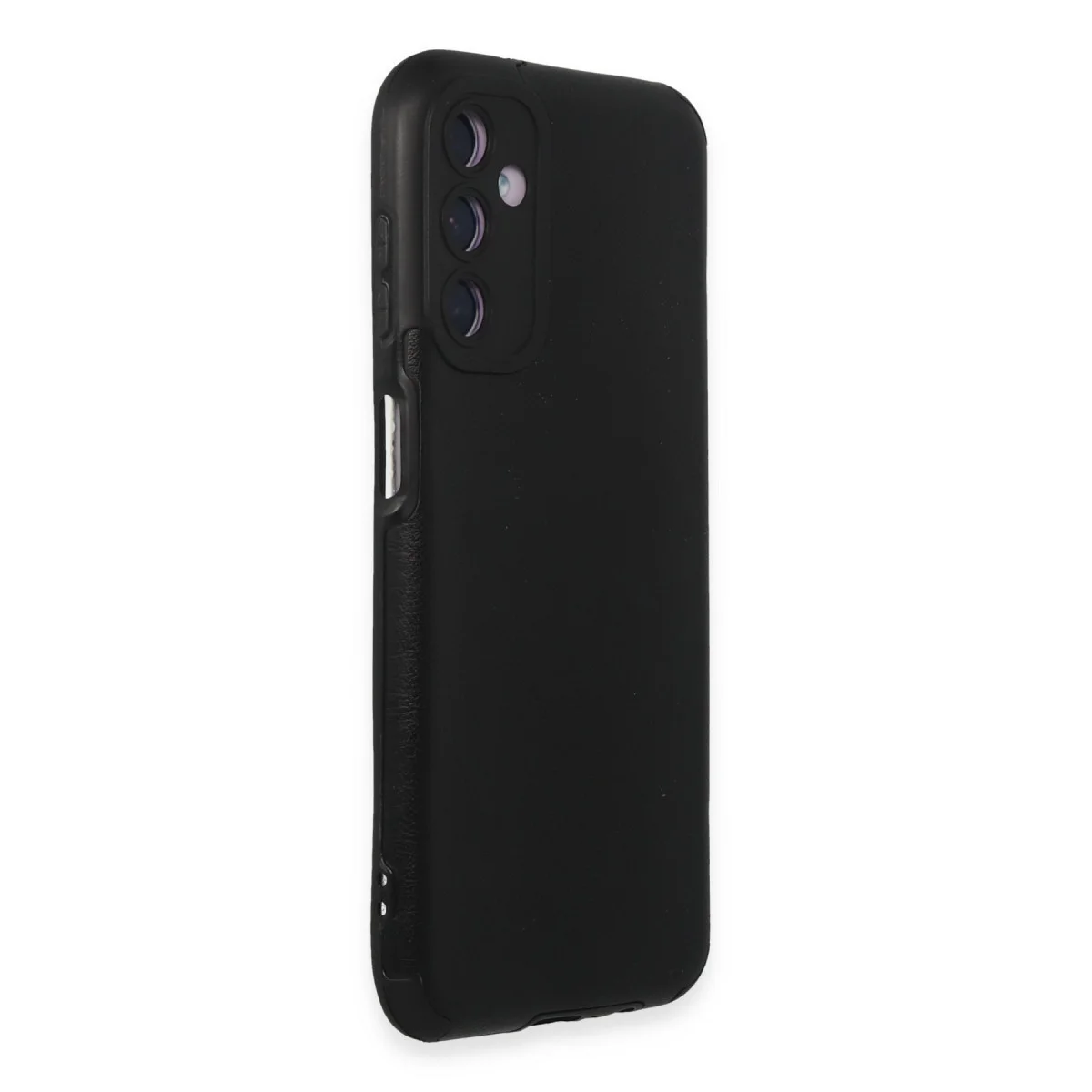 Northcity Premium Galaxy M14 5G Deri Silikon Kılıf - Siyah