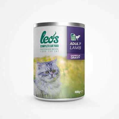 Northcity Premium Kuzu Parça Etli Soslu Yetişkin Kedi Konservesi 400 Gr (24 Adet)