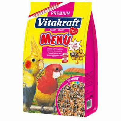 Northcity Premium Menü Paraket Yemi 1000 Gr - Kusursuz Tüyler ve Enerji İçin Optimum Beslenme