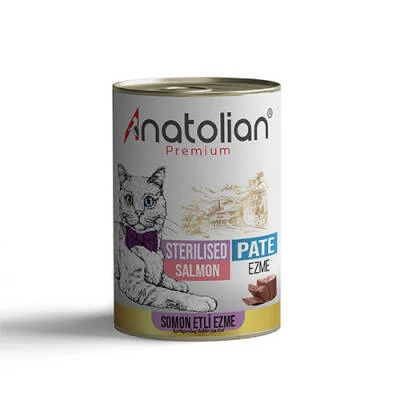 Northcity Premium Somonlu Ezme Kısırlaştırılmış Kedi Konservesi 400 Gr - Lezzetli ve Besleyici Güç