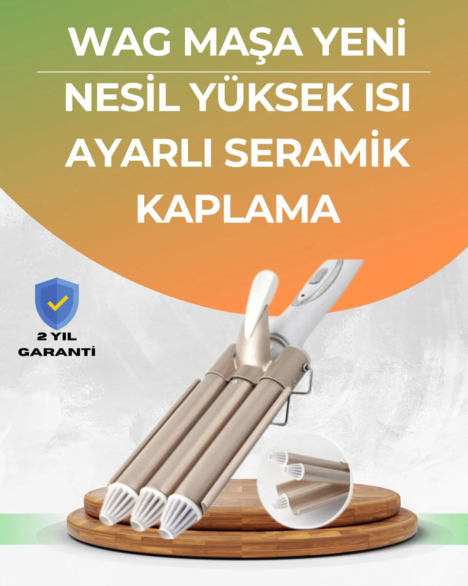 Northcity Profesyonel Kullanıma Uygun Bukle Maşası - Evde Salon K