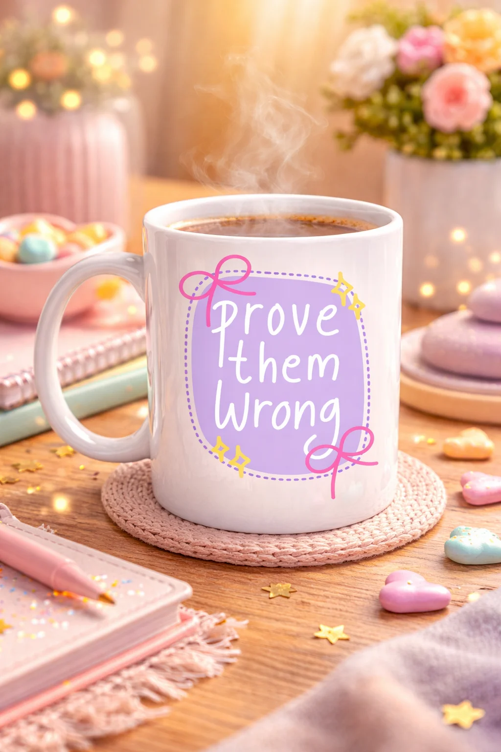 Northcity Prove Them Wrong Porselen Kupa - Motivasyonlu Kahve Kup