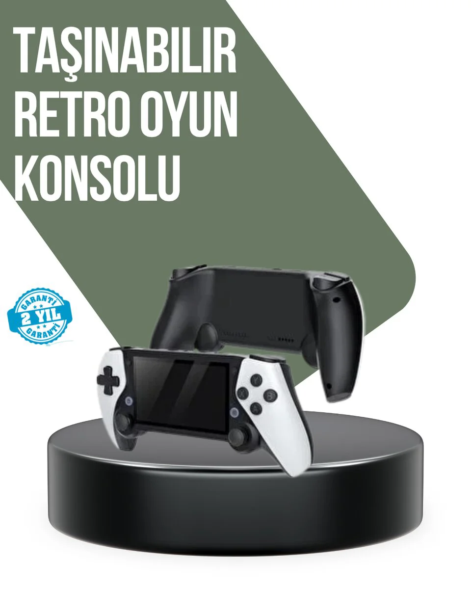 Northcity PS1 GBA NES Oyun Destekli Retro Cihaz - 64GB Dahili Haf