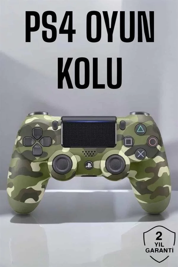 Northcity PS4 Oyun Kolu Kamuflaj Desenli Joystick - Kablosuz Ergo