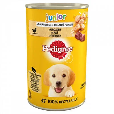 Northcity Puppy Tavuklu Soslu Yavru Köpek Mama 12 Adet 400 Gr - Lezzetli ve Besleyici