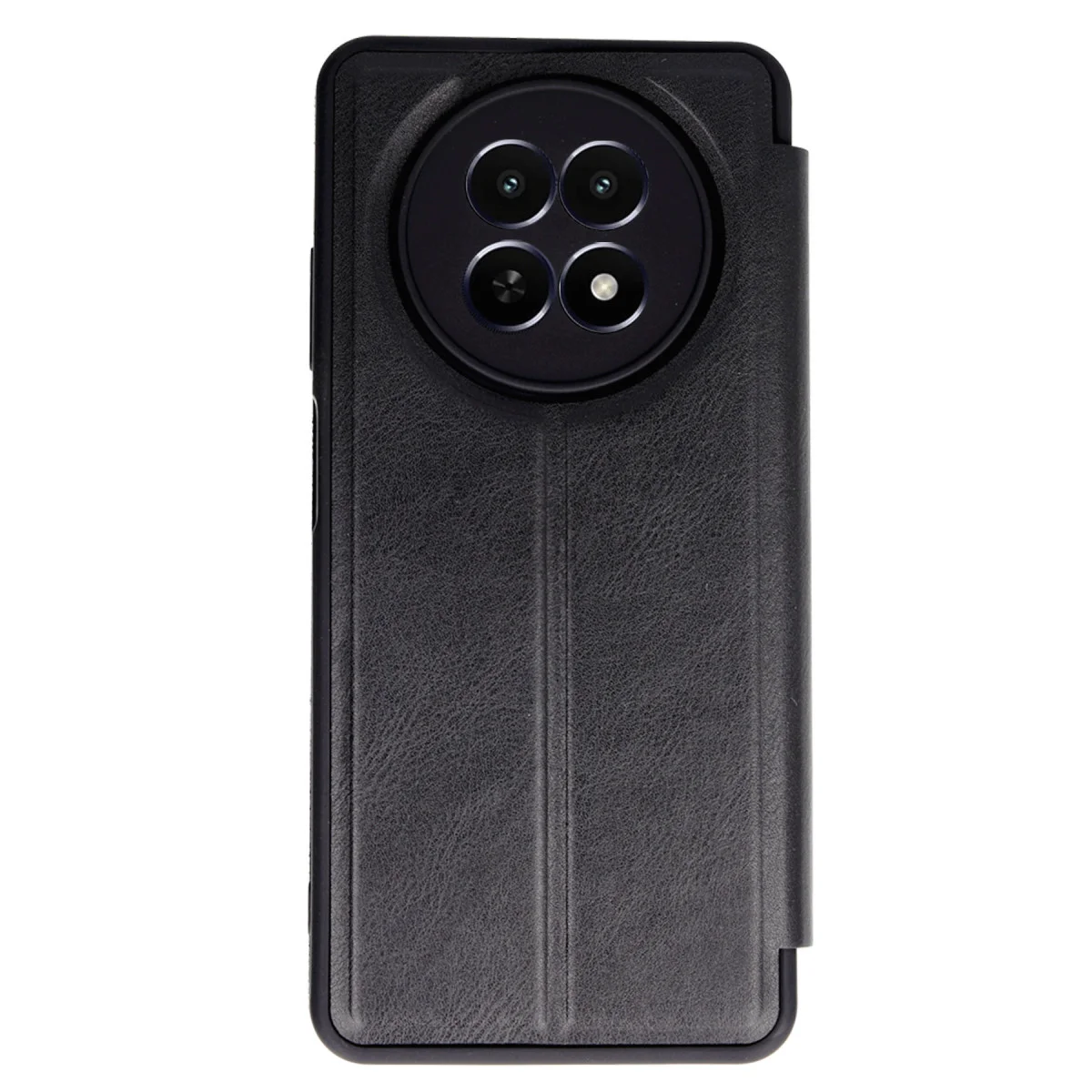 Northcity Realme 12 5G Flip Cover Kılıf - Siyah