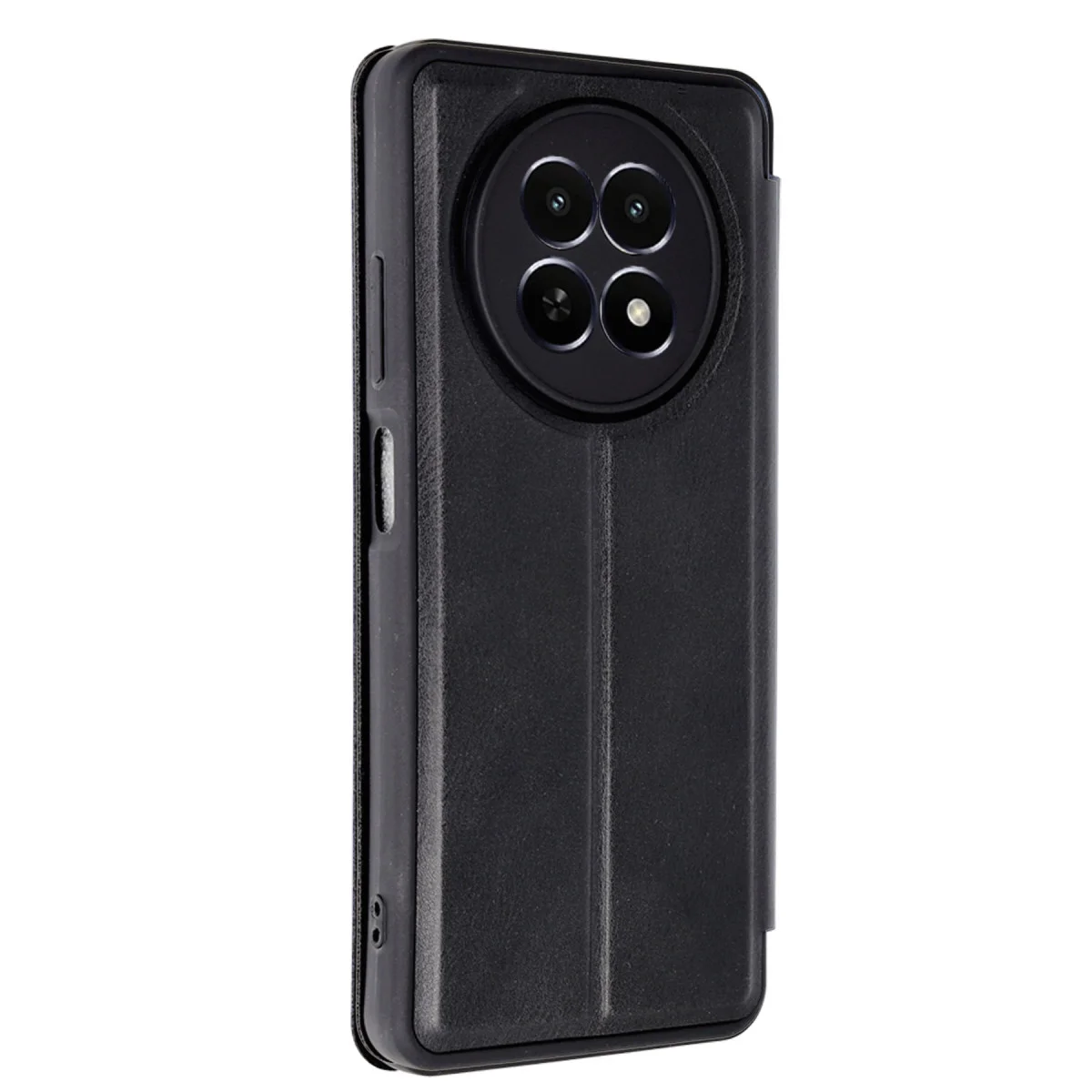 Northcity Realme 12 5G Flip Cover Kılıf - Siyah