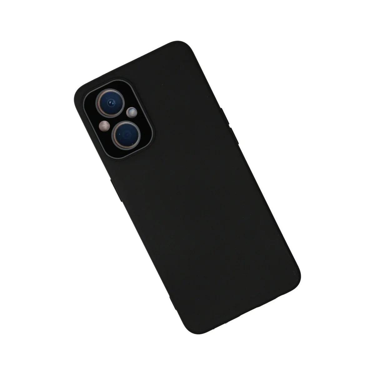 Northcity Reno 7 Lite Kılıf Lansman Glass - Siyah TPU Yumuşak Korumak