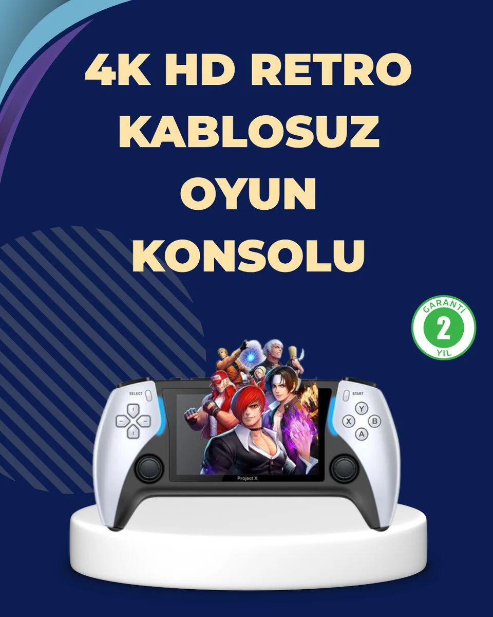 Northcity Retro Oyun Konsolu - 1000 Klasik Oyun Dahil, HDMI ve Pi